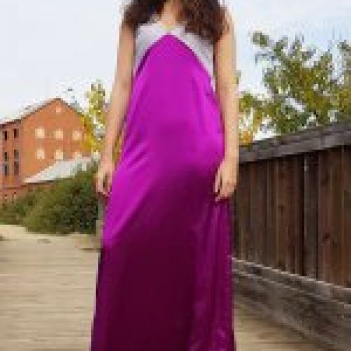 Vestido Lace Violin Stripes