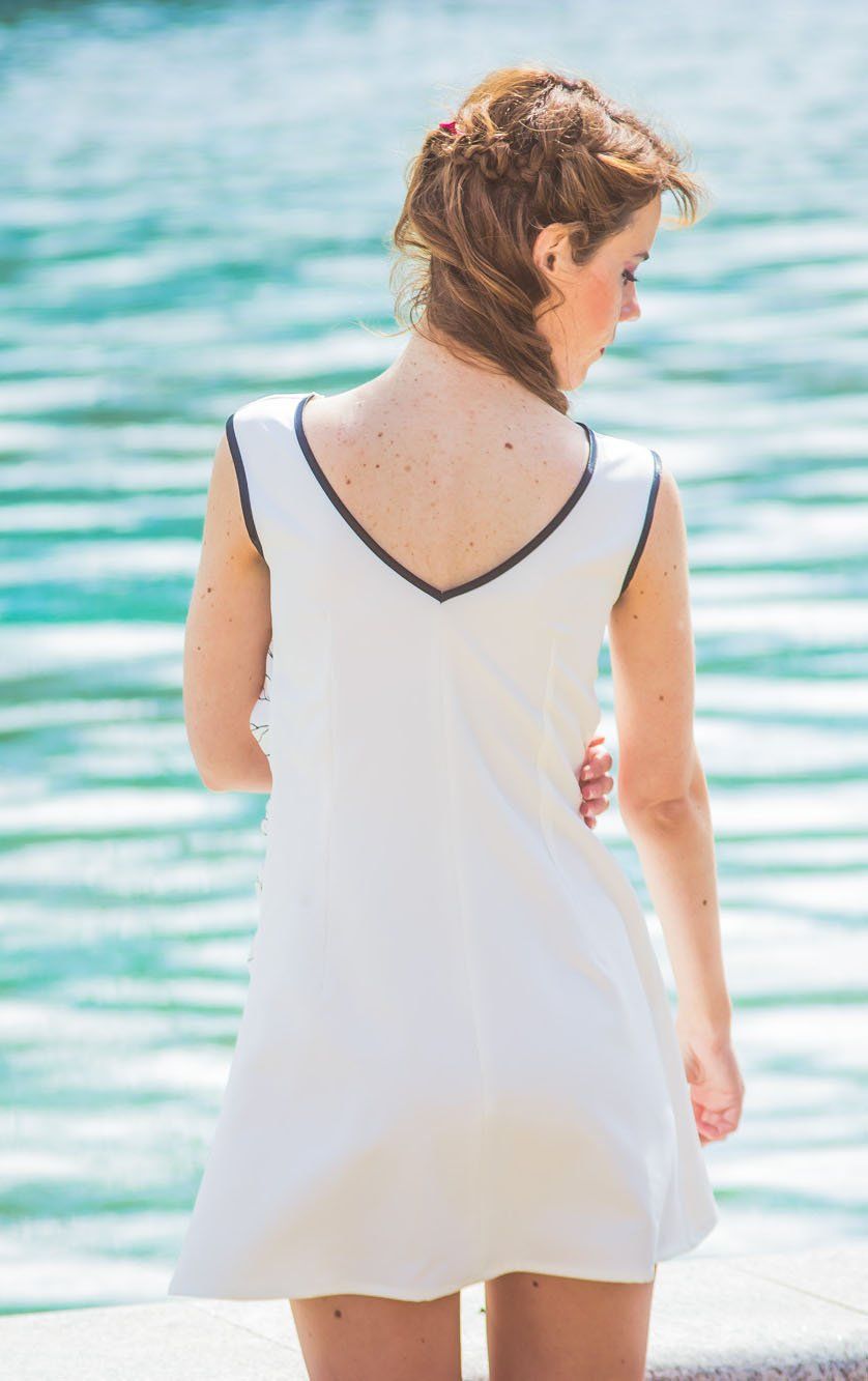 Vestido White rose