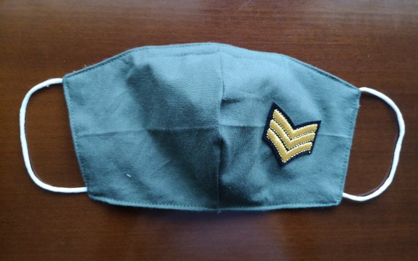 Mascarilla Green Millitary