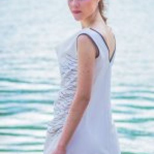 Vestido White rose