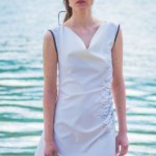 Vestido White rose