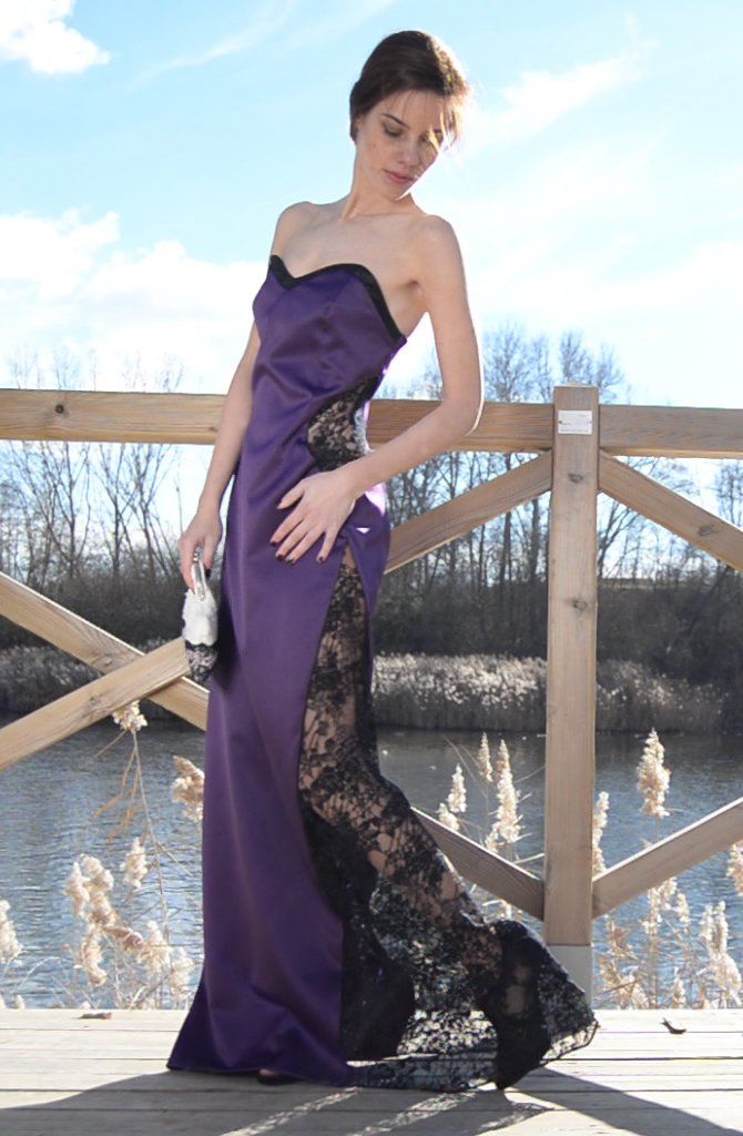 Vestido Zag dalia violin