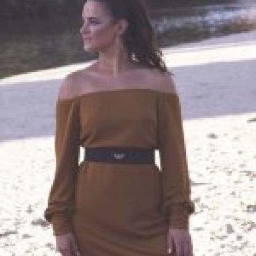 Vestido Gold Pyramid