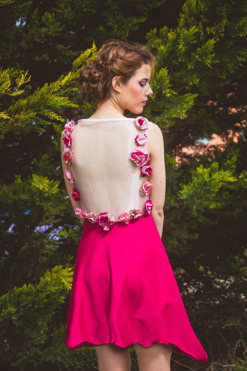 Vestido Pink roots
