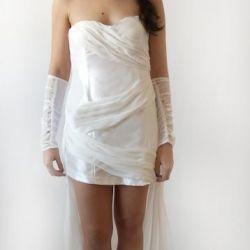 Vestido Greek white